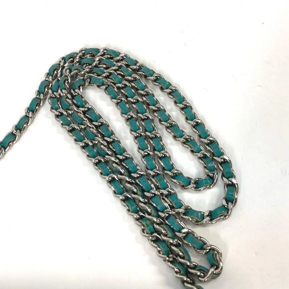 CHANEL Crossbody CC Mark Quilted Matelasse Chain Long Wallet Shoulder Bag - Picture 9 of 16